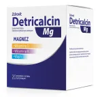 Toidulisand DETRICALCIN MG, 20 pakki, magneesium, kaltsium, D3- ja K2-vitamiin, sidruni maitsega