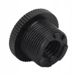Plastikust l&ouml;&ouml;gikindlad 5/8-tollise keermega adapterid, 10 tk