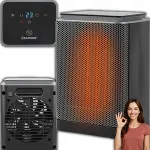 Keraamiline elektriline k&uuml;ttekeha PTC 1500W LED-ekraaniga ja termostaadiga