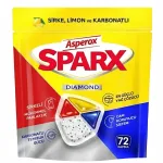 N&otilde;udepesukapslid Asperox Sparx 3in1 Diamond, 72 tk