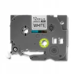 Qoltec BROTHER TZe-231 tr&uuml;kkijalint, 12 mm x 4 m, valge musta tekstiga