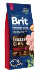 Kuiv koeratoit BRIT Premium By Nature Adult Large Breed Chicken, 15 kg