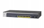 Netgear GS510TPP l&uuml;liti, 10 porti, 8x PoE+, 190W, 2x SFP