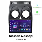 Multimeedias&uuml;steem Nissan Qashqai J10 Androidi, juhtmevaba CarPlay, Android Auto, 2+32 GB