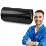 Must pol&uuml;et&uuml;leenist varrukas, 500 mm, 0,03 mm, 22,6 kg
