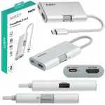 USB hub AUKEY TravelDok 3in1, 100W, HDMI 4K, 5Gbps dokk