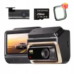 Salvesti DDPAI Z60 Pro 4K HDR GPS tagakaameraga, 256GB