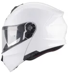 Mootorratturi kiiver MT GENESIS SV Pure Gloss White, valge