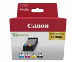 Canon CLI-571 CMYK tintikassetid, 4 tk, 0386C009AA