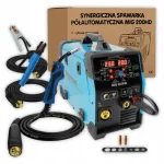 Poolautomaatne keevitusmasin SHERMAN MIG 200 HD MMA TIG, 200A, 230V, 3in1