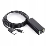 USB Ethernet adapter 2.0 Fire TV 4K Stickile, RJ45 LAN