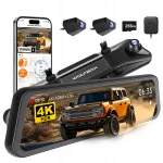 WOLFBOX G900 Tripro 3-kanaliline 4K STARVIS 256GB GPS videoregistraator