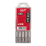 MILWAUKEE SDS-Plus MX4 betoonipuuride komplekt 5,5&ndash;8 mm, 4932352835