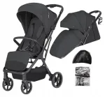 Kerge vanker Carrello NOVA PLUS, kuni 22 kg, suured rattad, kilega