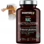Essensey NAC kiiresim imendumisega glutatioon N-atset&uuml;&uuml;l L-ts&uuml;steiin, 90 p&auml;eva, vegaaniline