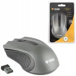 Yenkee YMS 2015GY juhtmevaba USB-hiir, 2.4GHz, 1000 DPI