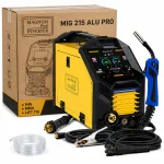 Magnum MIG 201 Alu Pro Synergy poolautomaatne keevitusaparaat, 200A, 60%