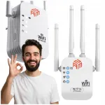 Juhtmevaba v&otilde;rgu v&otilde;imendi ZAM LAN, 2.4GHz, 300Mbps, ilma rakenduseta