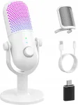 USB RGB kondensaatormikrofon m&auml;ngudele ja &uuml;lekannetele