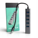 USB 3.0 6-&uuml;hendusega USB-A jagaja LAN adapteriga, sobib SAMSUNG-ile