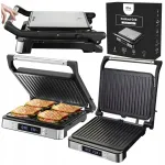 Grill Olvy Kontaktowy XL 4 grillpanniga ajastuse ja temperatuuri reguleerimisega 2000W