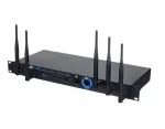 Ruuter Swissonic Router 2 MKIII, WiFi 7, kahetasandiline, 19" riiul, PoE+, must