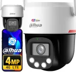 DAHUA WIZCOLOR P4F-PV-4G-PRO 4G LTE v&auml;liskaamera SIM-kaardi toega
