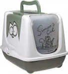 Suletav kassitualeti kast Karlie, 50 x 37 x 39 cm