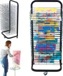 Metallist eemaldatav riidekuivati raam 103x45x35 cm
