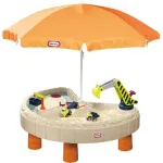Little Tikes liivakast katuse ja ehitusplatsitarvikutega