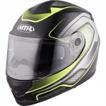 Mootorrattakiiver MTR S-10 Tourist Integral, must