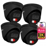 HILOOK IPCAM-T4-30DL 4 MP IP-valvekaamera IR30m must IP67 liikumisanduriga