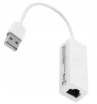 Mini USB kuni LAN adapter, RJ45 Ethernet, 100 Mbps, Plug&Play
