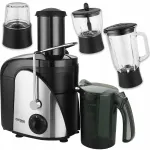 Mahlapress, blender ja veski 1500W, 2 kiirust, KD4137 lisadega