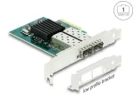PCIe kaart Delock 90480, 2x Gigabit LAN, SFP pesad