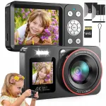 Kompaktne CCD 64MP LCD digitaalkaamera vibratsioonivastase s&uuml;steemi ja 64GB m&auml;luga