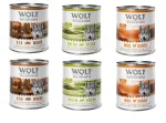 Koerakonservide komplekt Wolf of Wilderness, 3 x 800 g