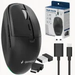 Juhtmevaba hiir s&uuml;learvutile, Bluetooth 5.1, 2.4 GHz, 6 nuppu