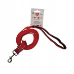 Reguleeritav punane HAP Basic koera jalutusrihm, 2,5&times;160&ndash;300 cm