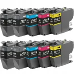 Brother LC421 XL tindikassetide komplekt, 10 tk, 4 v&auml;rvi, sobib MFC-J1010DW, DCP-J1140DW printeritele