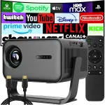 Projektor k&otilde;lariga, Android, WiFi, Full HD, HDMI