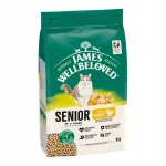 Kuivtoit vanematele kassidele James Wellbeloved kalkunilihaga, 4 kg