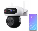 V&auml;litingimuste Wi-Fi kaamera EZVIZ C90f, 3K, 360&deg;, IP67, AI tuvastusega