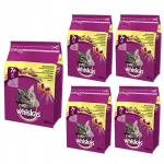 Kuiv kassitoit WHISKAS kanaga, 5 x 800 g