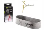 MINI BAND HARD kummist mini-riba treeninguteks, FizjoSztuka.pl logoga, MOVO RUBBER