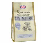Simpsons Premium 80/20 koeratoit lihaga ja kalaga, 12 kg