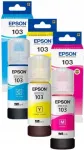 Epson 103 v&auml;rviline tindikomplekt, mustata