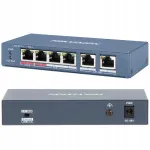 L&uuml;liti HikVision DS-3E0106HP-E, 6 porti, 4 PoE