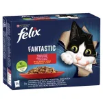 Felix Purina m&auml;rg kassitoit maa maitsega, 12 x 85 g