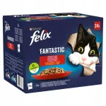 Kassitoit FELIX FANTASTIC želees mitme maitset&uuml;&uuml;biga, 24 x 85 g